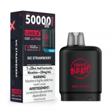 Level X Ultra Sic Strawberry Iced 50k 20mg
